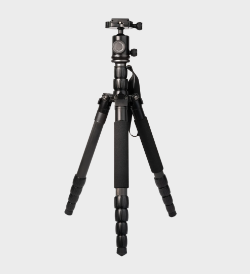 GPO karbona šķiedras tripods ar lodes galvu